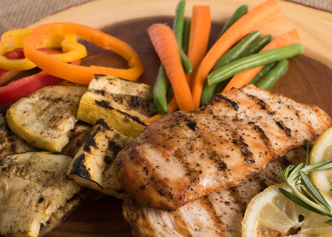 Chicken Sizzler with Vegetables